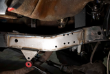 Rust Buster Forward Frame Repair Kit with Front Leaf Spring Mount, specifically designed for 1976-1986 Jeep CJ models, ensuring robust frame and suspension stability.
