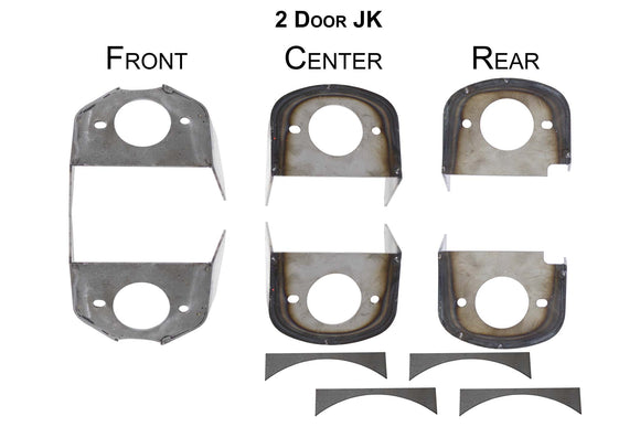 Rust Buster Frame Body Mounts 2007-2018 Jeep Wrangler RB5056