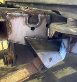 Opposing side view of Rust Buster Center Rear Frame Repair Kit For 2004-2008 Ford F150 RB7071 installed to the frame rail