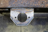 Overhead view of the Rust Buster Center Bed Mount For 2004-2008 Ford F-150 RB7077 installed to the frame rail