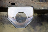 Overhead view of the Rust Buster Rear Cab Mount For 2004-2008 Ford F-150 RB7078 installed to the frame rail