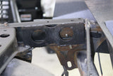 One of Rust Buster Frame Boxing Plates for 2005-2015 Toyota Tacoma RB7118 installed to the frame