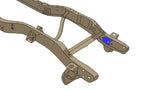 Diagram highlighting Rust Buster Steering Box Frame Repair Kit For 1973-1991 GM C/K-Trucks RB7300