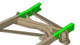 Diagram highlighting Rust Buster Rear Frame Repair Kit For 1988-1998 GM C/K-Trucks RB7301