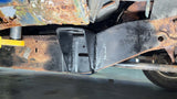 Rust Buster Front Cab Mount For 1988-1998 GM C/K-Trucks RB7307 installed to the frame rail