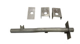 Reverse angle of Rust Buster Rear Fuel Tank Cross Member For 1999-2006 GM Pickups RB7322 with Boxing Plates