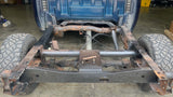 Rust Buster Rear Frame Crossmember For 1999-2013 GM Pickups RB7331 installed to the frame, as seen from the rear of the vehicle