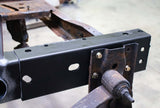 Close-up view of Rust Buster Rear Frame Repair Kit For 2007-2013 GM Pickups RB7334 installed to the frame rail