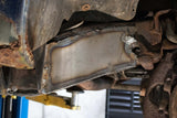 Side view of Rust Buster Front Frame Repair Kit For 1988-1998 GM C/K RB7348 installed to the frame rail