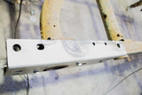 View from above the Rust Buster Rear Frame Repair Kit For 1999-2006 GM Pickups RB7349 installed to the frame rail