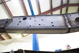 View from beneath Rust Buster Leaf Spring Frame Repair Kit For 1973-1987 Chevy K10/K20 RB7354 installed to the frame rail