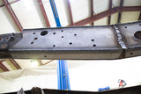 View from beneath Rust Buster Center Forward Frame Repair Kit For 1973-1987 Chevy K10/K20 RB7356 installed to the frame rail