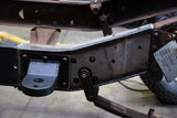 Rust Buster Front Frame Repair Kit For 1973-1987 Chevy K10/K20 RB7357 installed to the frame