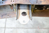 Top view of Rust Buster Rear Cab Mount For 1973-1980 Chevy C/K10 RB7358 installed to the frame rail