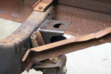 Side view of Rust Buster Core Support Mount For 1973-1980 Chevy C/K10/K20 RB7360 installed to the frame