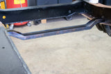 Rust Buster Spare Tire Crossmember Support For 1973-1987 Chevy C/K10 RB7362 installed between the frame rails