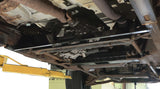 Opposite side view of Rust Buster Front Frame Support Crossmember For 2000-2006 GM SUV's RB7410 installed to the frame