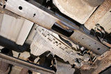 Rust Buster Transmission Crossmember For 2007-2014 GM Frames RB7424 installed to the frame