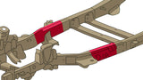 Diagram highlighting Rust Buster Front Center Frame Repair Kit for 2004-2012 Chevy Colorado & GMC Canyon RB7505