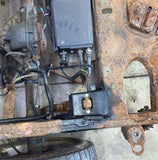 Overhead shot of Rust Buster Rear Upper Shock Mount for 2004-2012 Colorado/Canyon RB7506 installed to the frame