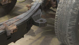 Side view of Rust Buster Front Cab Body Mount for 2004-2012 Colorado/Canyon RB7509 installed to the frame rail