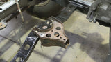 Close-up view of Rust Buster Spare Tire Crossmember For 2003-2009 Toyota 4Runner RB8424 installed to the frame