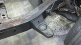 View from above Rust Buster Front Body Frame Mount For 4Runner/FJ Cruiser RB8429 installed to the frame rail