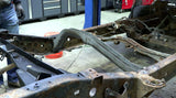 Rust Buster Fuel Tank Crossmember For 2000-2006 Toyota Tundra RB8626 installed to the frame