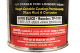 Total Protection Rust Cover Paint 1 US Quart - Satin Black RB9909